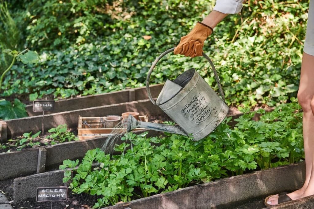 Wiosenne porządki na rabatach